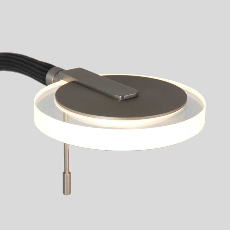 Lámpara de mesa de diseño Steinhauer Turound acero - Imagen 5