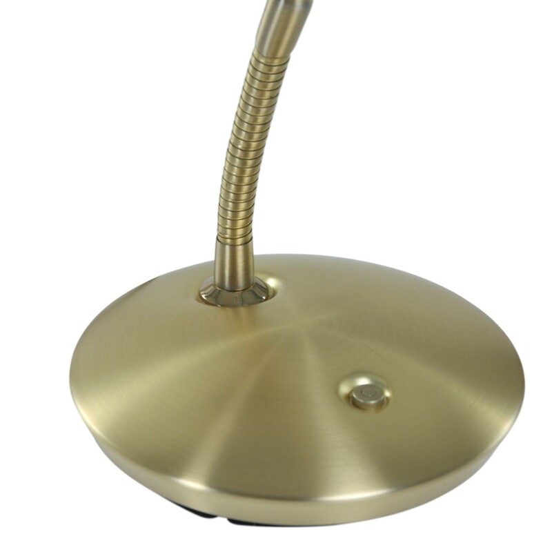 Lámpara de mesa de latón Steinhauer Zenith LED - Imagen 10
