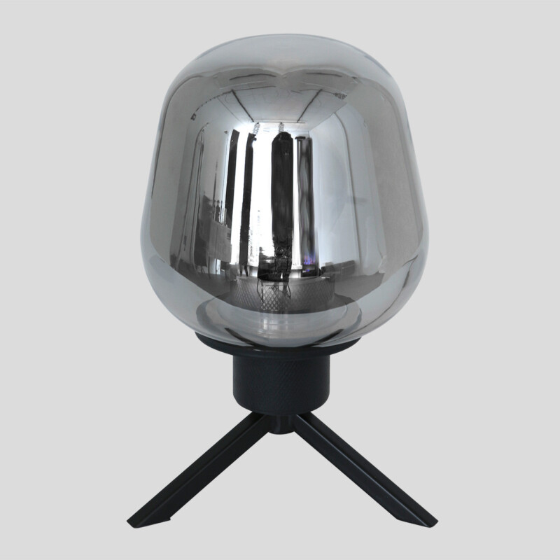 Lámpara de mesa de vidrio oscuro Steinhauer Reflexion - Imagen 15