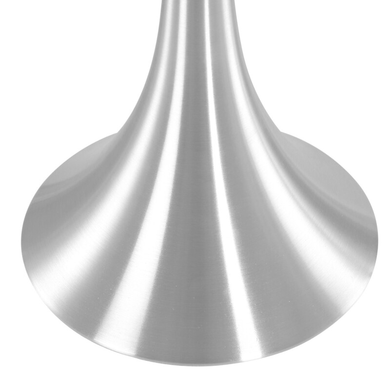 Lámpara de mesa clásica de metal gris Steinhauer Ancilla - Imagen 7