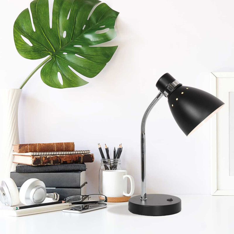 Lámpara de mesa escritorio Steinhauer Spring negro - Imagen 3