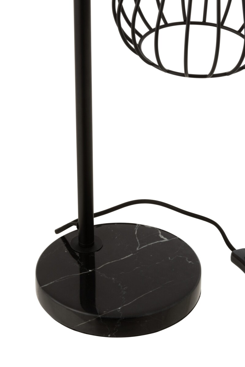 Lámpara de mesa industrial negra estilo farol Jolipa Ignes - Imagen 7