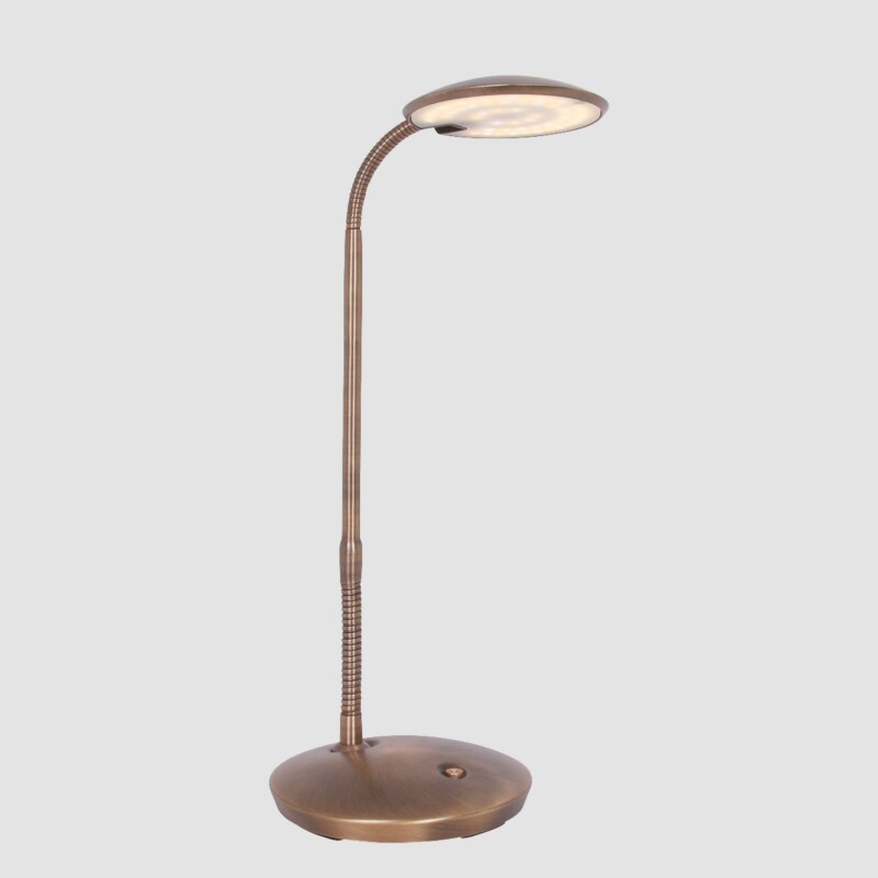 Lámpara de mesa LED color bronce - Imagen 14