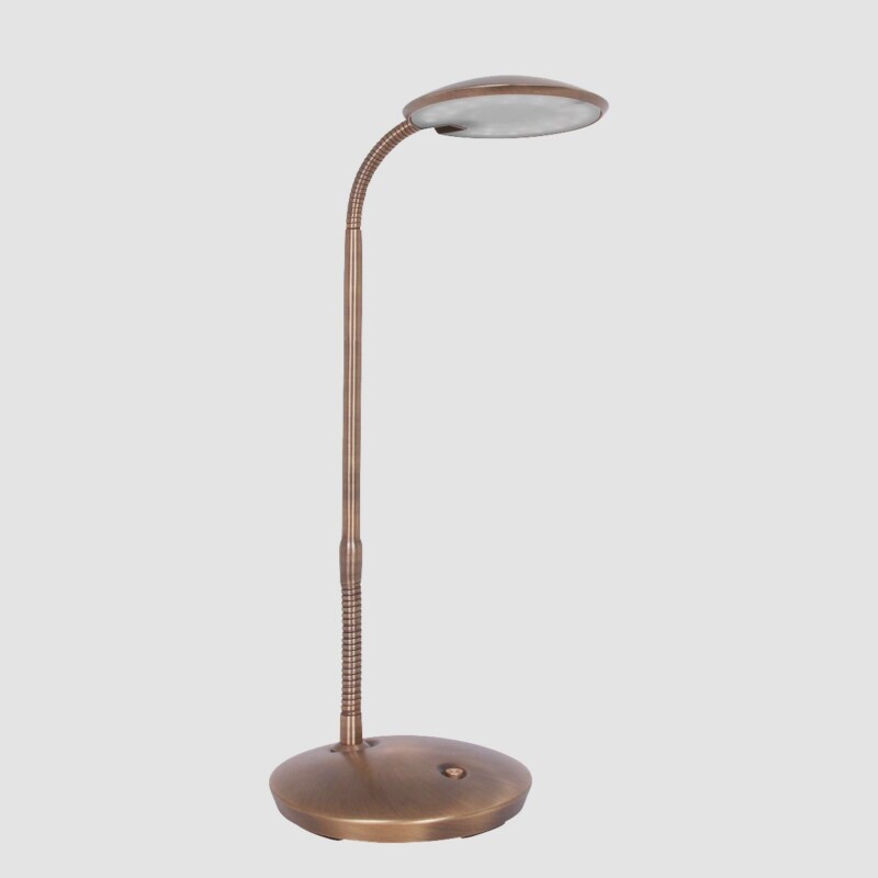 Lámpara de mesa LED color bronce - Imagen 15