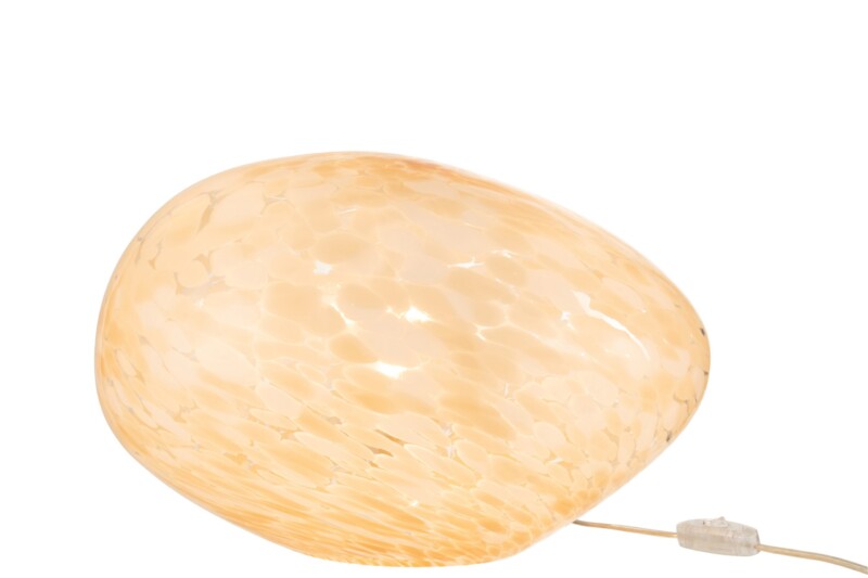 Lámpara de mesa moderna amarilla con blanco Jolipa Melissa - Imagen 3