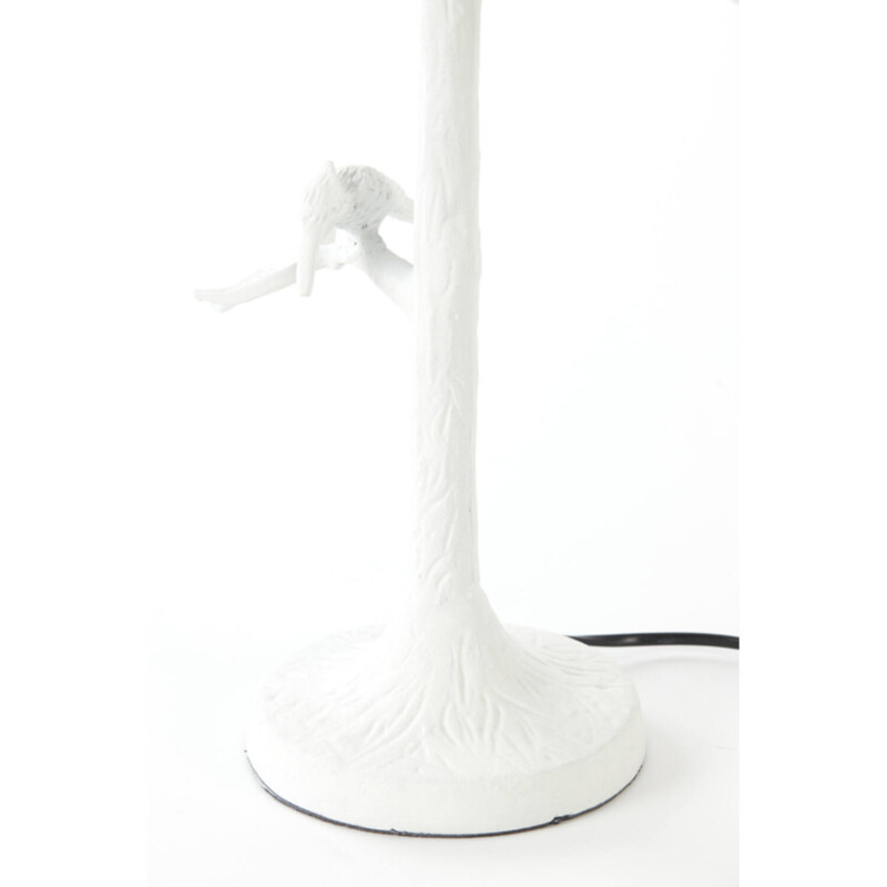 Lámpara de mesa moderna blanca con decoración de ave Light and Living Branch - Imagen 6