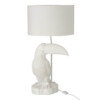 lampara-de-mesa-moderna-blanca-con-pajaro-jolipa-toucan-poly-11699