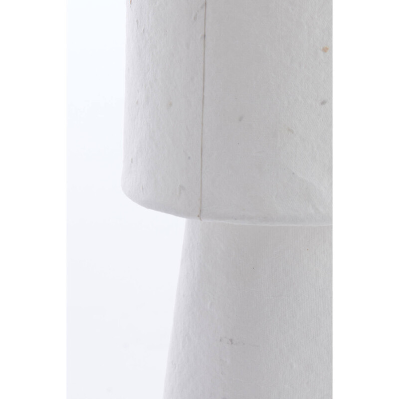 Lámpara de mesa moderna blanca con pantalla redonda Light and Living Raeni - Imagen 5