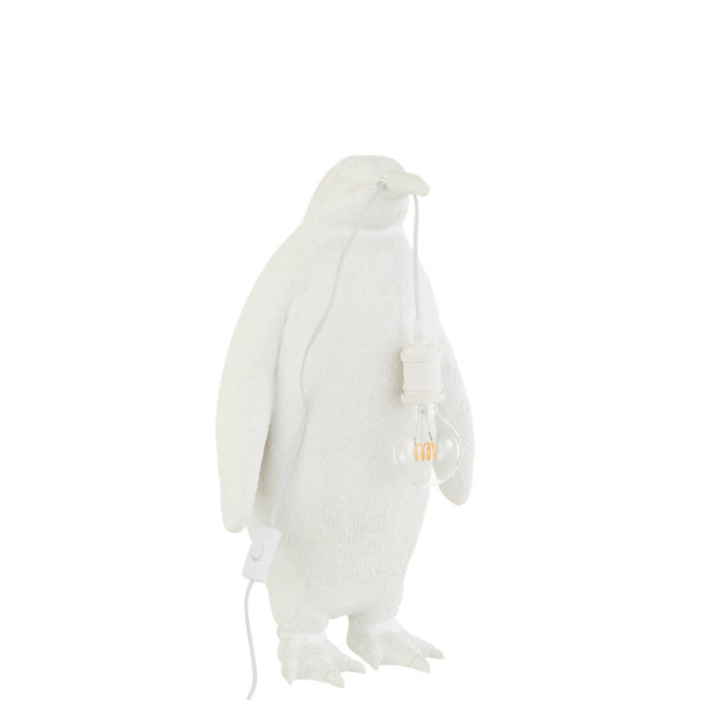 lampara-de-mesa-moderna-blanca-de-pinguino-jolipa-penguin-poly-37841-2