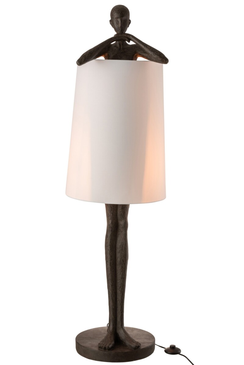 lampara-de-mesa-moderna-marron-figura-humana-jolipa-man-poly-11986-6