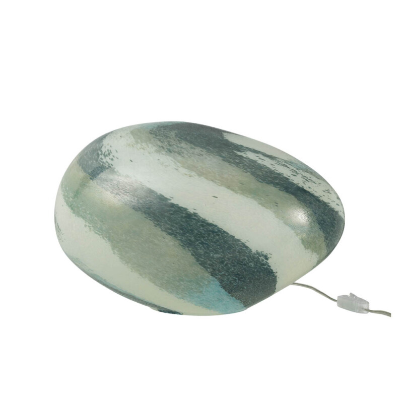 Lámpara de mesa moderna multicolor forma de guijarro Jolipa Dany - Imagen 2