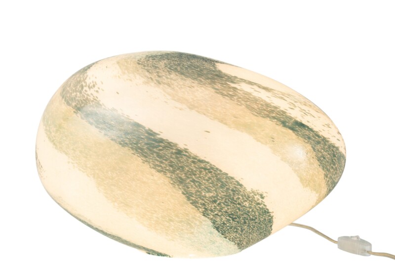 Lámpara de mesa moderna multicolor forma de guijarro Jolipa Dany - Imagen 3