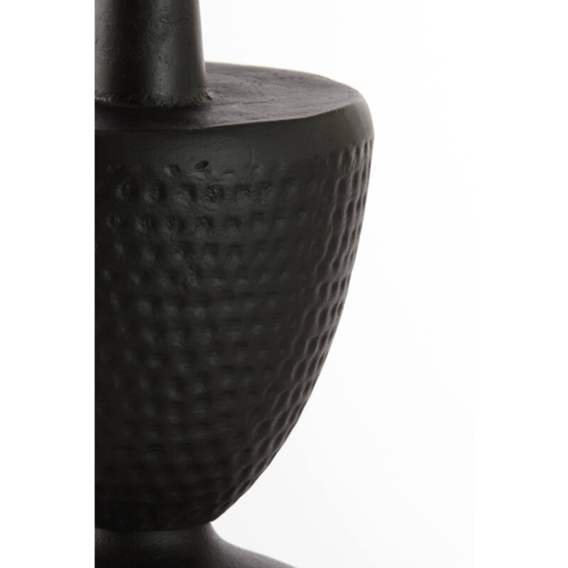 Lámpara de mesa moderna negra con relieve Light and Living Smith - Imagen 3
