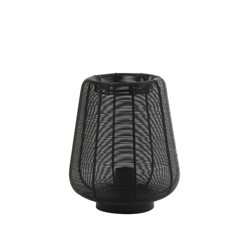Lámpara de mesa moderna negra Light and Living Adeta - Imagen 2