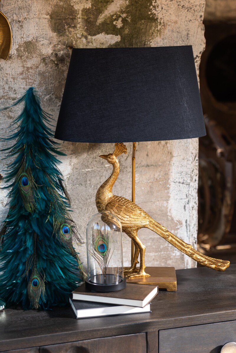 lampara-de-mesa-moderna-negra-pavo-real-dorado-jolipa-peacock-poly-16045-3