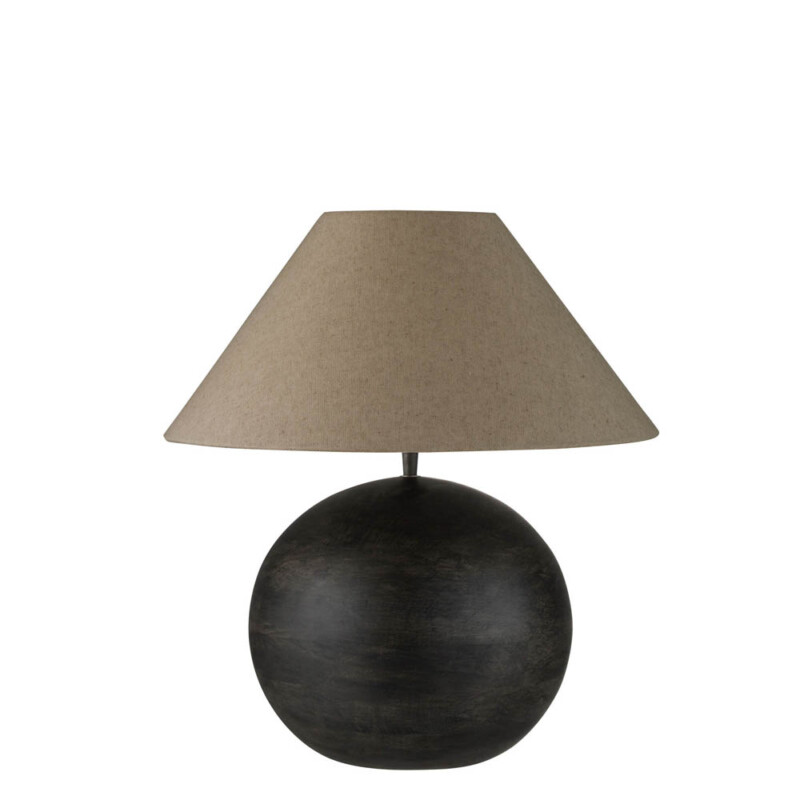lampara-de-mesa-moderna-negra-y-beige-jolipa-mia-99008-2