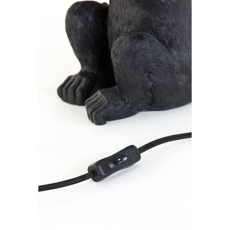 Lámpara de mesa mono negro africano verde Light and Living Monkey - Imagen 5