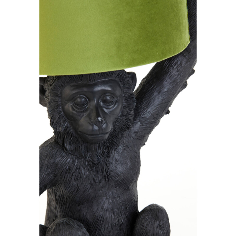 Lámpara de mesa mono negro africano verde Light and Living Monkey - Imagen 6