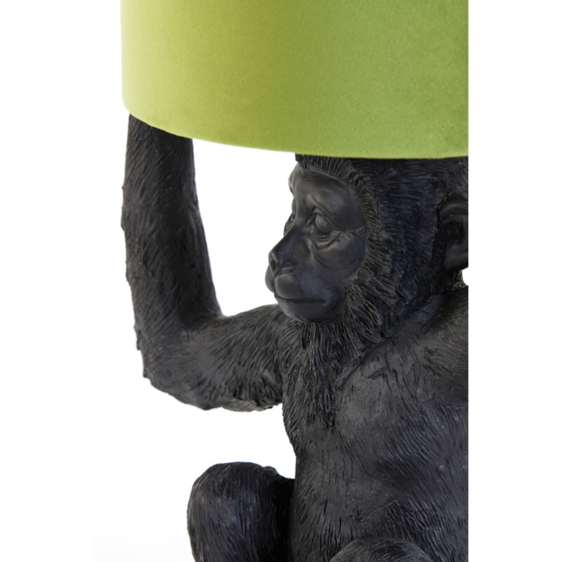 Lámpara de mesa mono negro africano verde Light and Living Monkey - Imagen 7