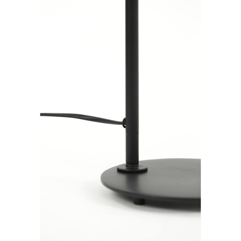 Lámpara de mesa negra moderna Light and Living Lekang - Imagen 4