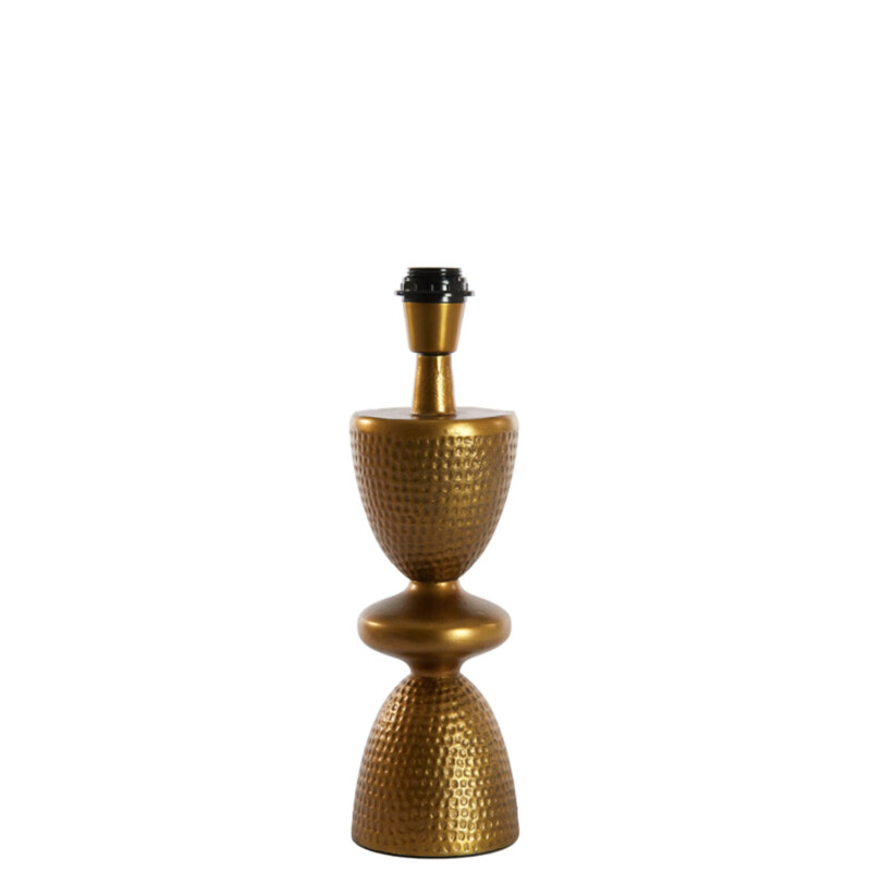 Lámpara de mesa ovalada clásica dorada Light and Living Smith - Imagen 2