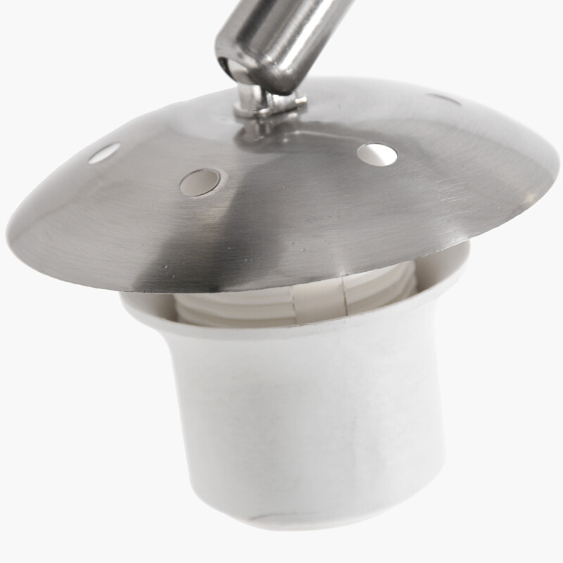 Lámpara de pie de metal gris moderna Steinhauer Sparkled Light - Imagen 5