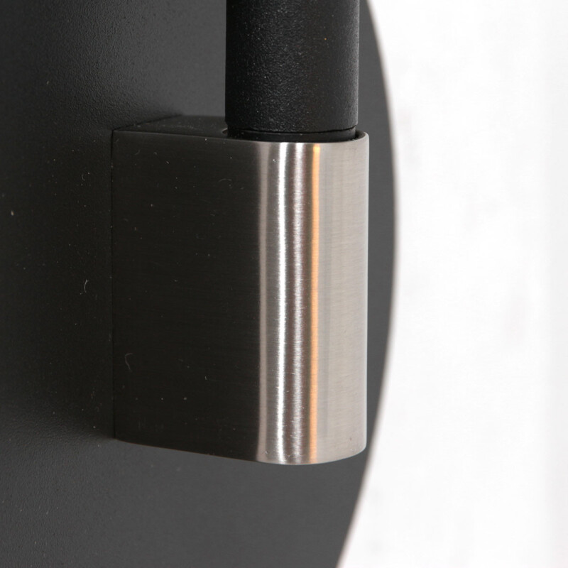 Aplique de pared negra flexible con placa de vidrio Steinhauer Soleil - Imagen 17