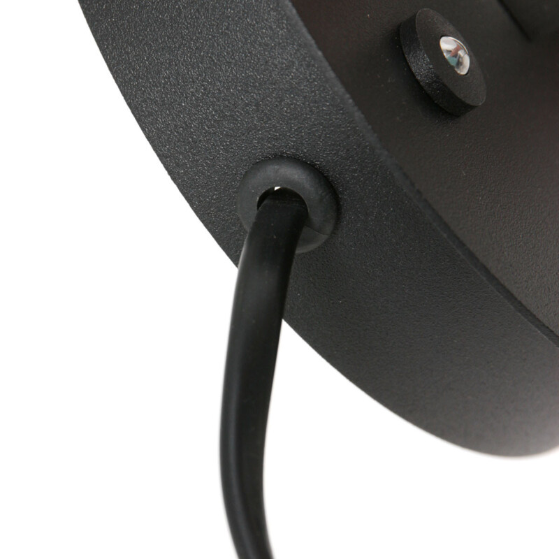 Aplique de pared negra flexible con placa de vidrio Steinhauer Soleil - Imagen 18