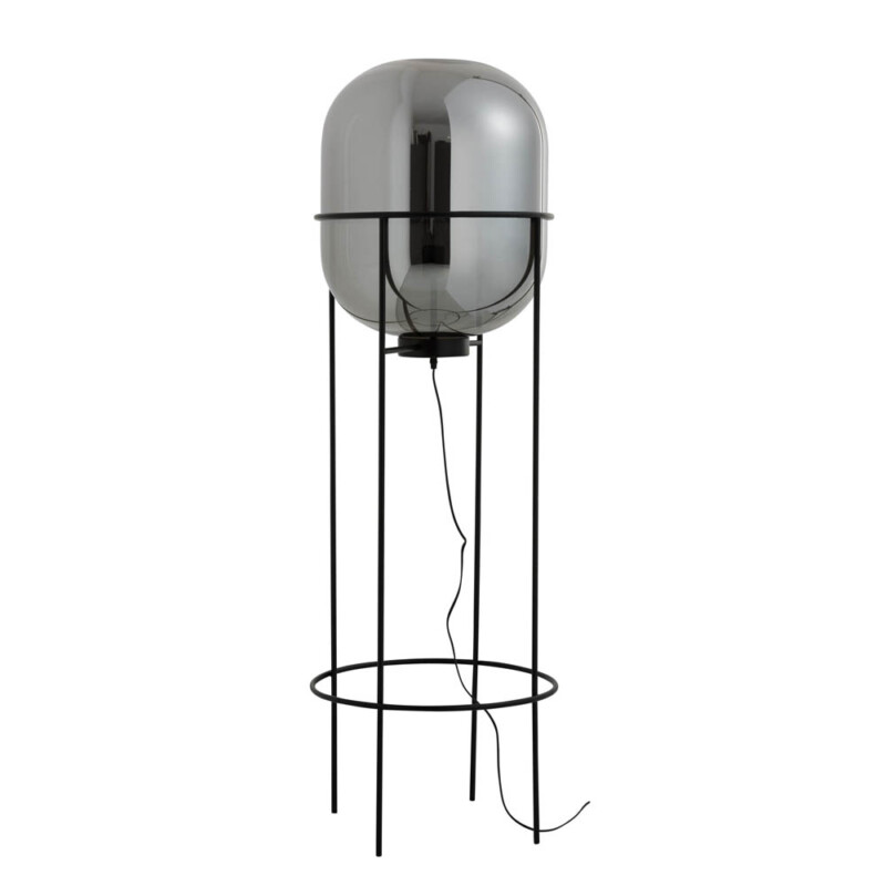 Lámpara de mesa retro negra con base Jolipa Sasha - Imagen 2