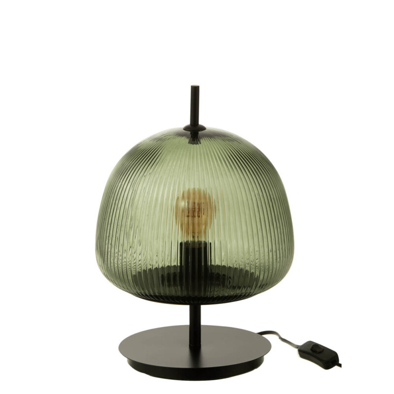 Lámpara de mesa retro verde esférica Jolipa Oasis - Imagen 2