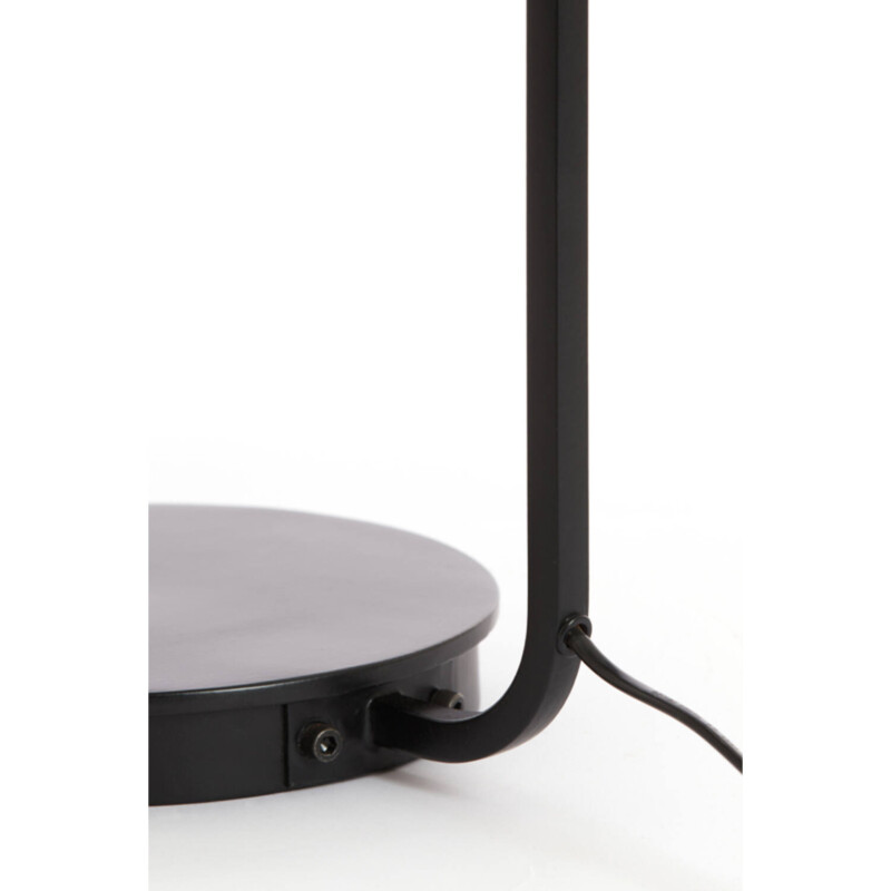 Lámpara de mesa rústica negra y beige Light and Living Lyra - Imagen 5