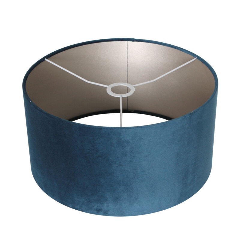 lampara-de-mesa-vintage-negra-con-pantalla-azul-steinhauer-bois-negroantiguo-y-azul-3763zw-5