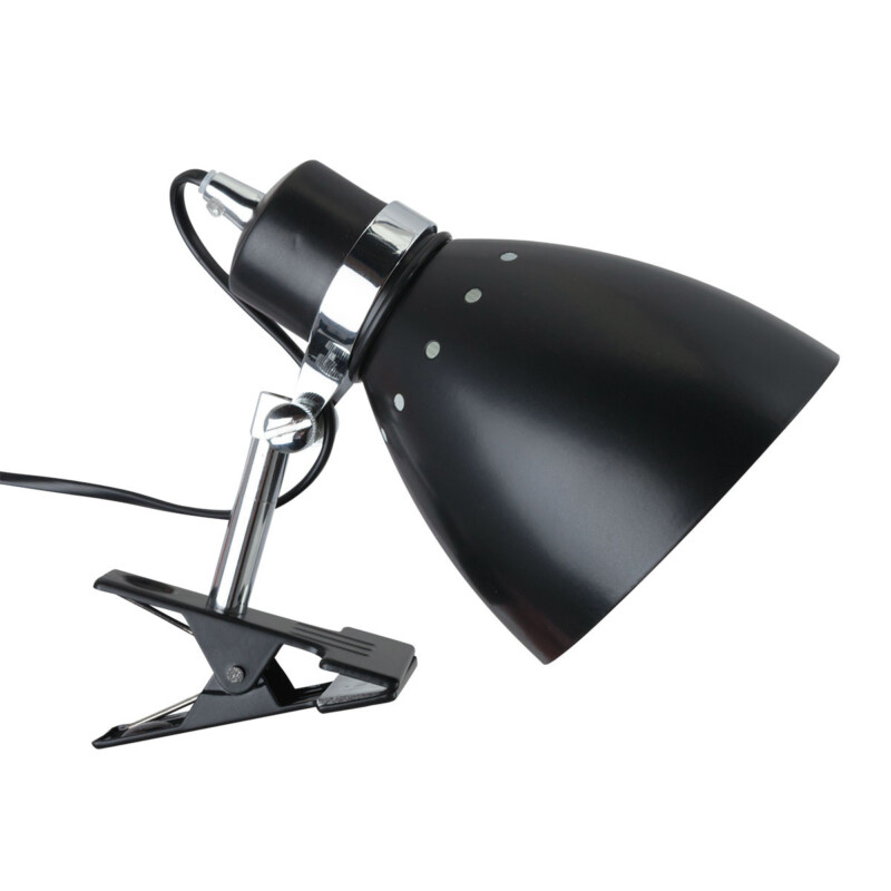 Lámpara de pared industrial negro con foco ajustable Steinhauer Spring - Imagen 10
