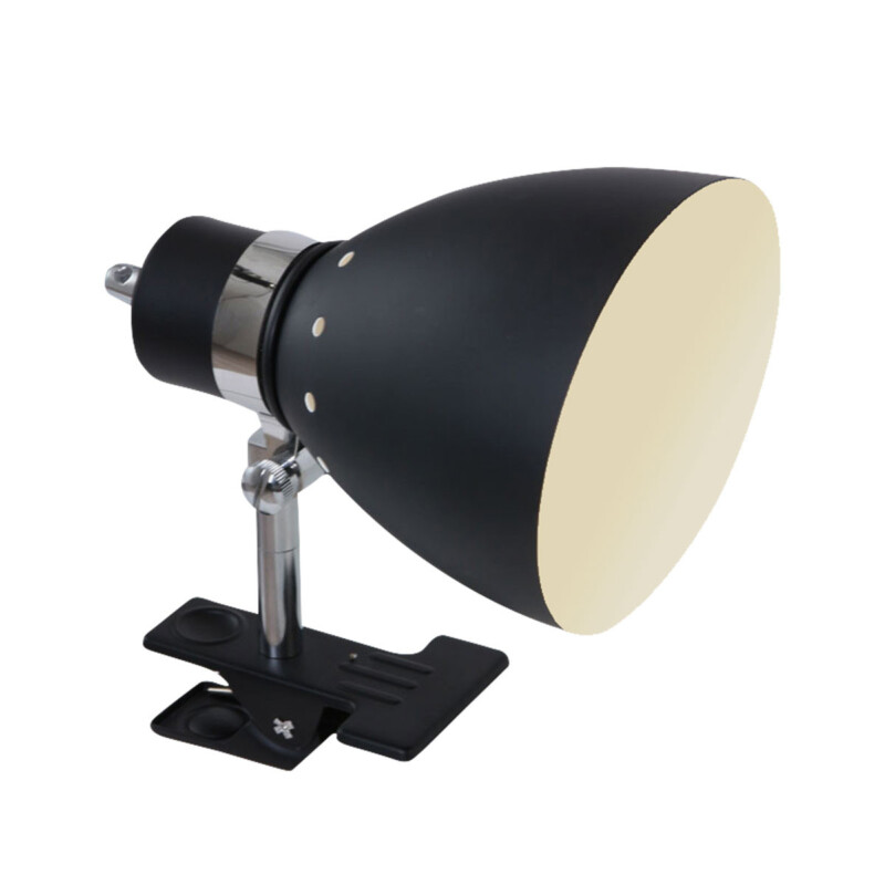 Lámpara de pared industrial negro con foco ajustable Steinhauer Spring - Imagen 2