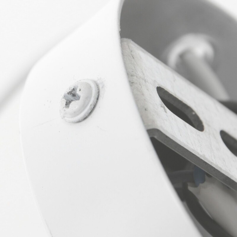 Aplique de pared blanca de metal con brazo flexible Mexlite Upround - Imagen 11