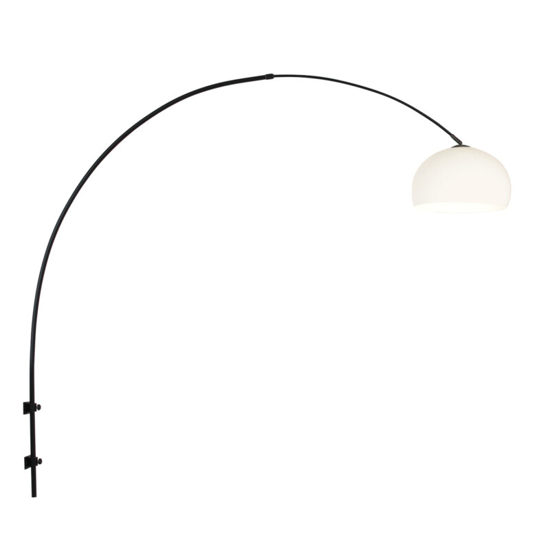 Lámpara de pared curva Steinhauer Sparkled light blanco y negro - Imagen 2