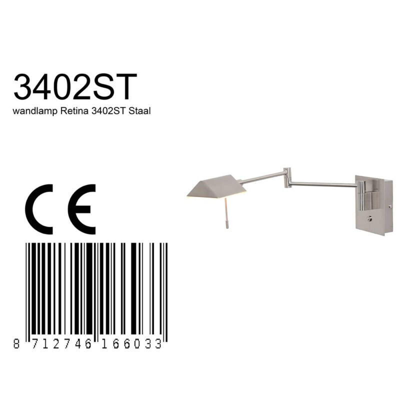 lampara-de-pared-elegante-steinhauer-retina-acero-3402st-7