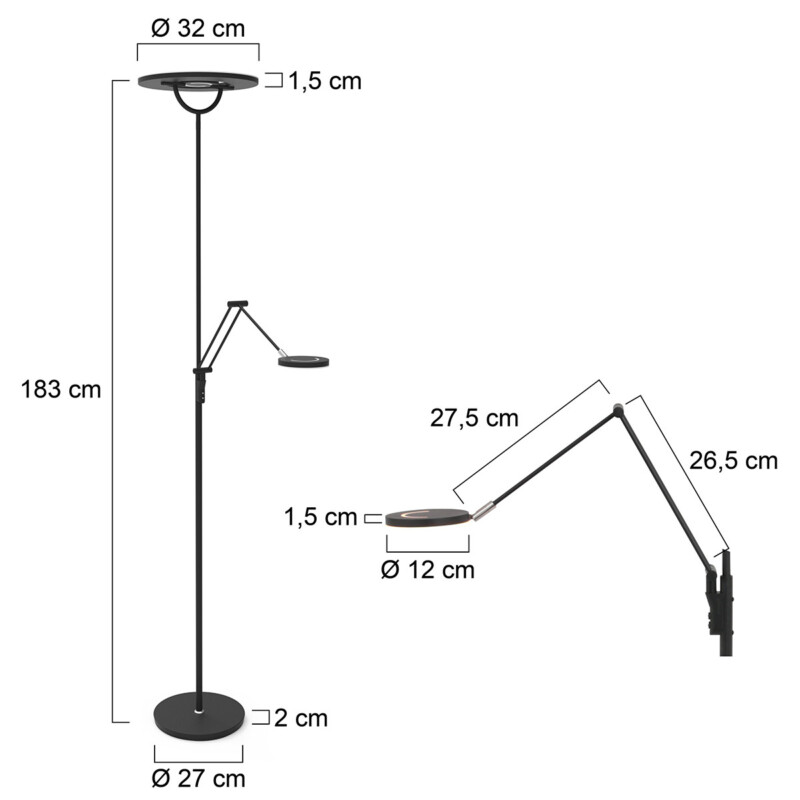 lampara-de-pared-extensible-steinhauer-soleil-transparente-y-negro-3258zw-7