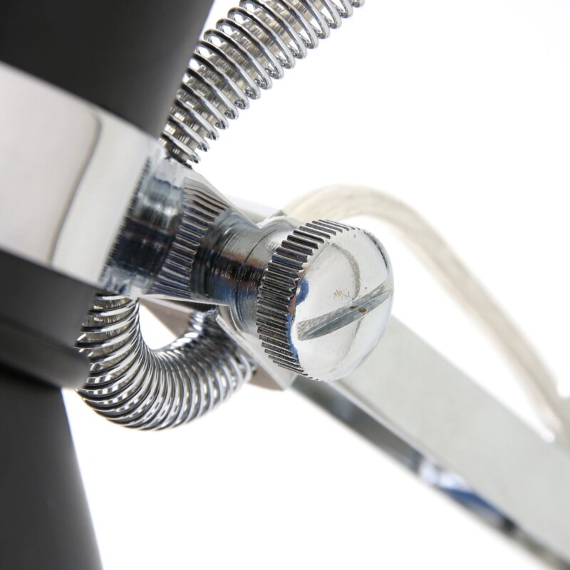 Lámpara colgante industrial de metal negro con brazo articulado Steinhauer Spring - Imagen 11