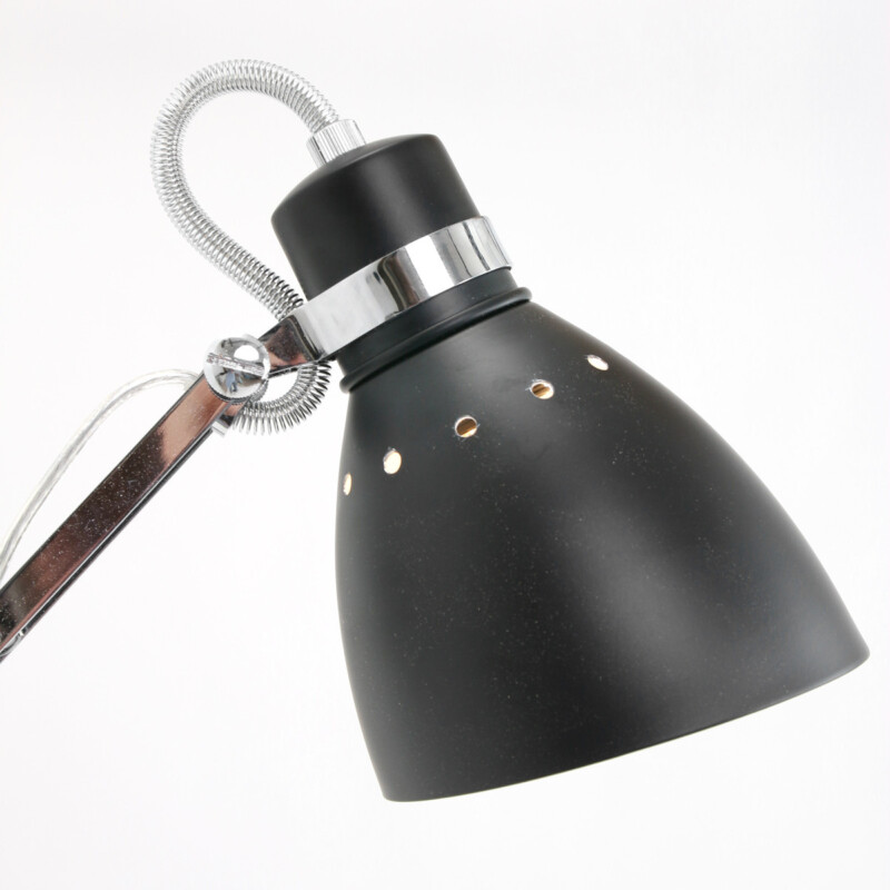 Lámpara colgante industrial de metal negro con brazo articulado Steinhauer Spring - Imagen 6