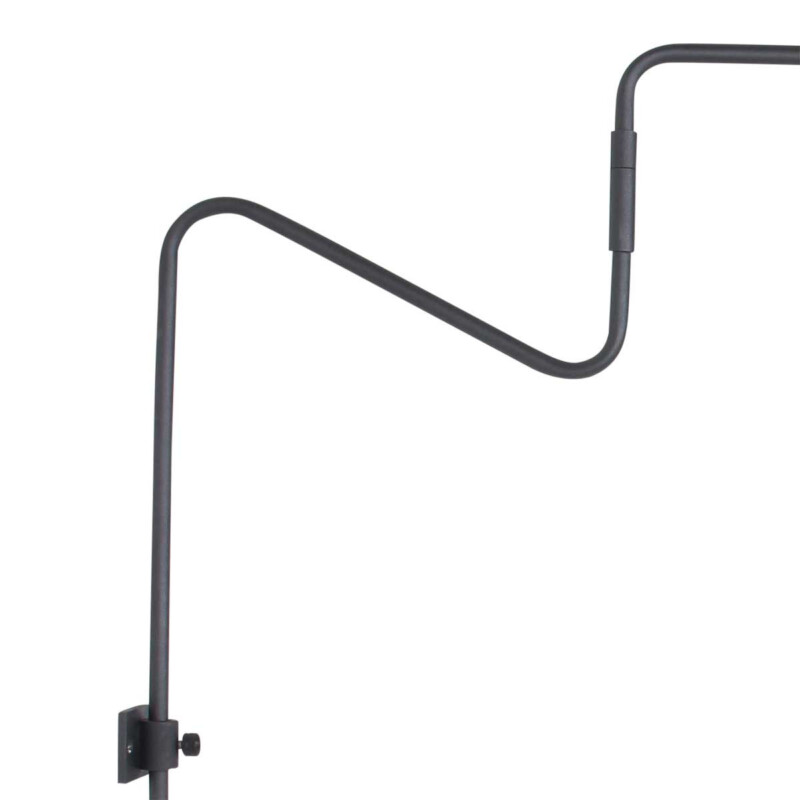 Lámpara de pared LED Anne Light & Home Linstrøm negro - Imagen 5