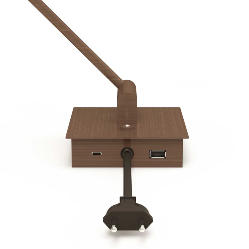 Lámpara de pared LED Steinhauer Retina bronce - Imagen 15
