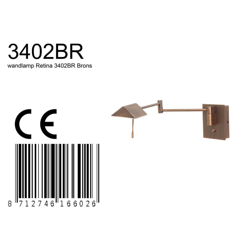 lampara-de-pared-led-steinhauer-retina-bronce-3402br-8