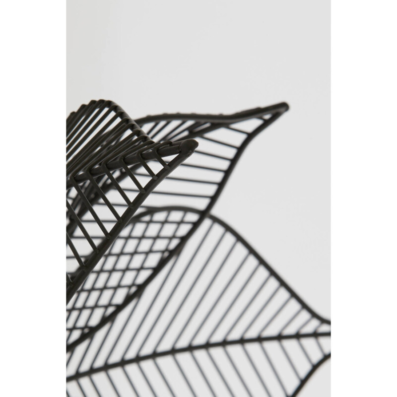 Lámpara de pared rústica negra con diseño de flor Light and Living Pavas - Imagen 4