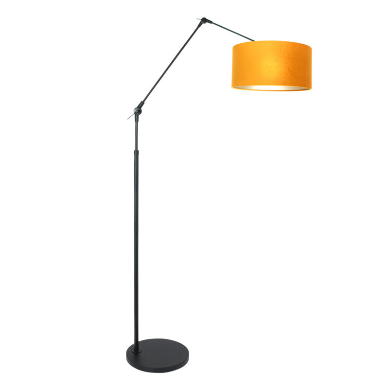 Lámpara de pie alta  Steinhauer Prestige chic gris y negro - Imagen 2