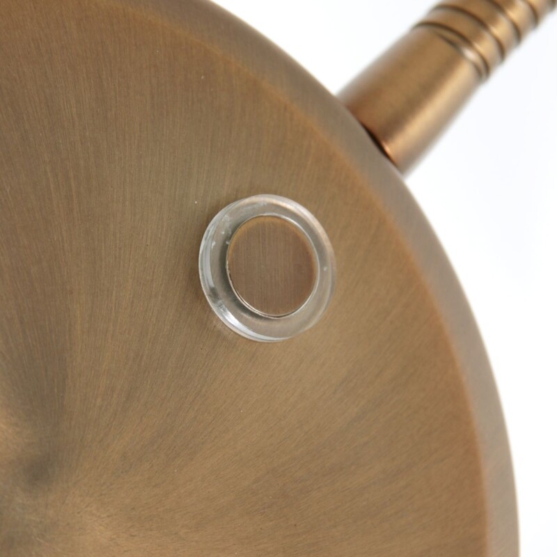 Lámpara de pie clásica ajustable de bronce Mexlite Platu - Imagen 14