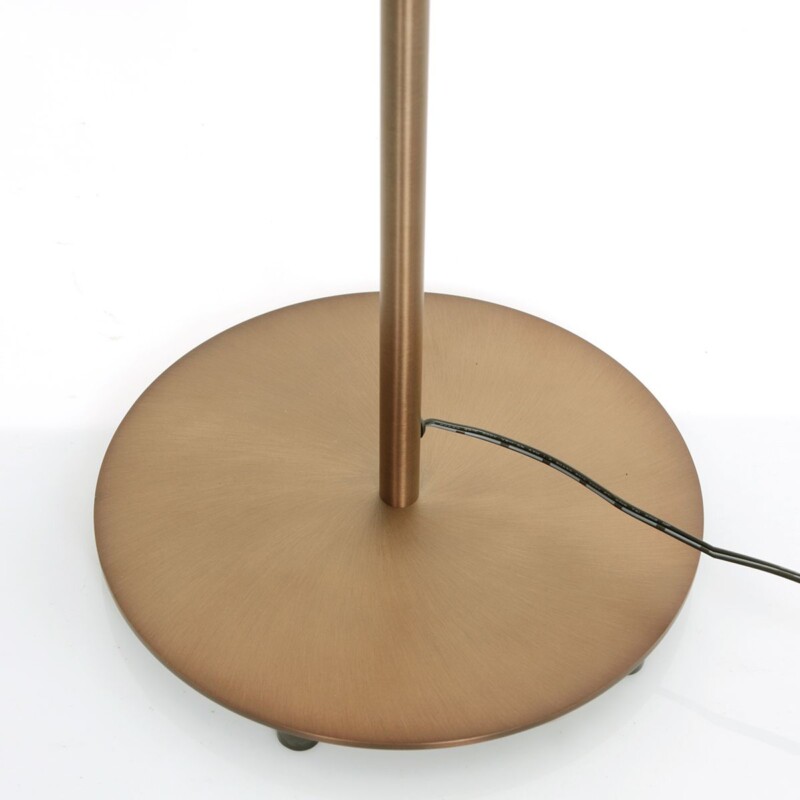 Lámpara de pie clásica ajustable de bronce Mexlite Platu - Imagen 15