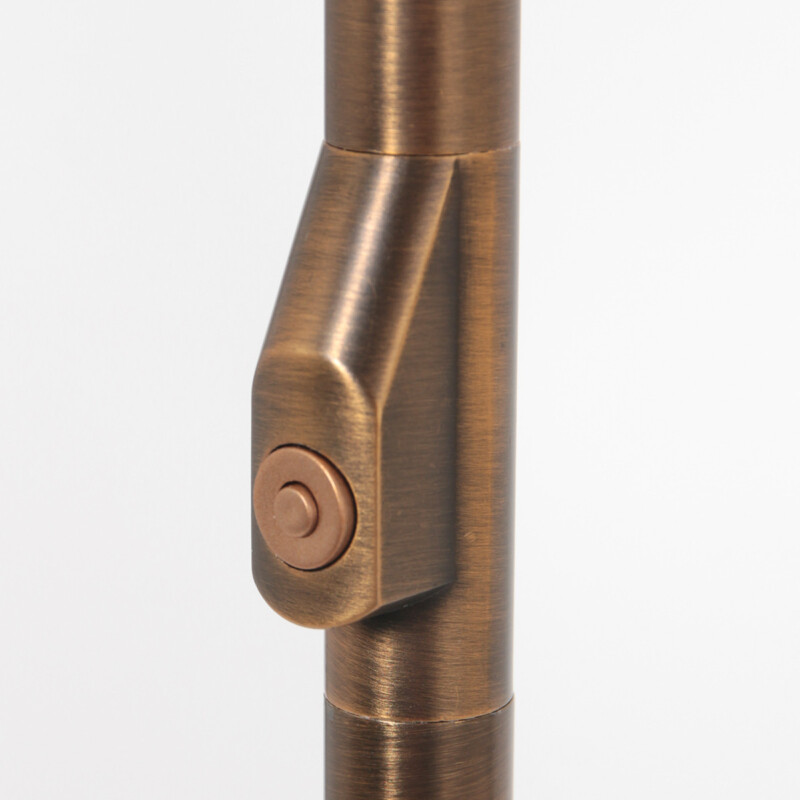Lámpara de pie clásica de metal y vidrio bronce Steinhauer Sovereign classic - Imagen 4