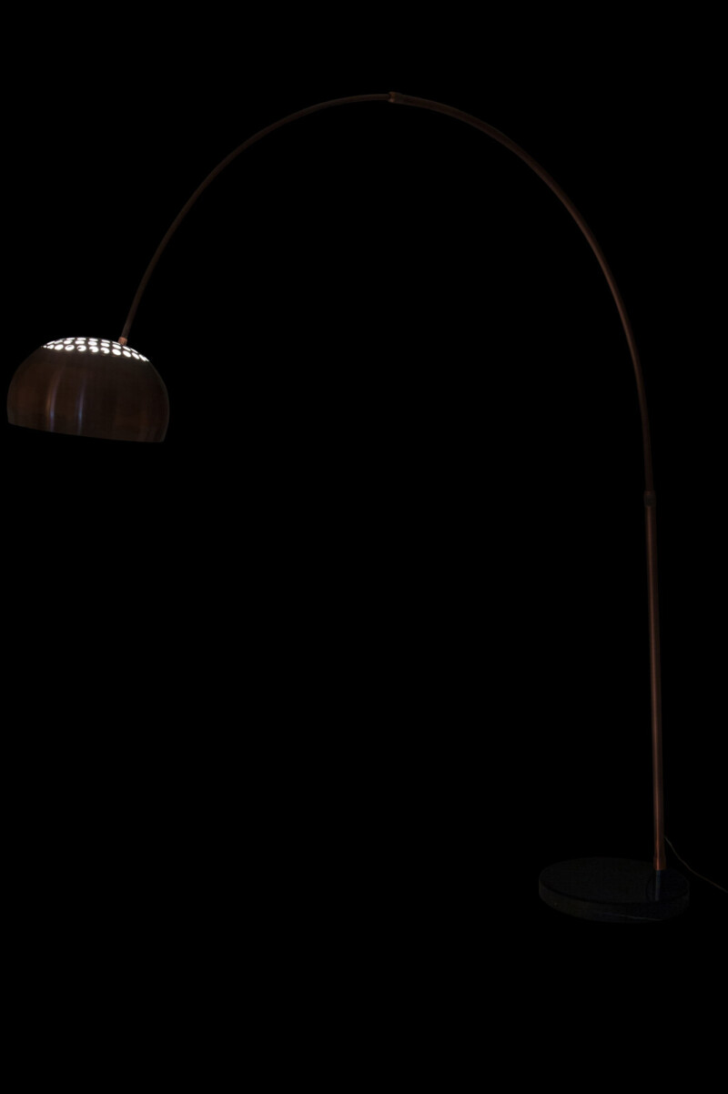 lampara-de-pie-clasica-marron-y-negra-jolipa-arch-57014-4