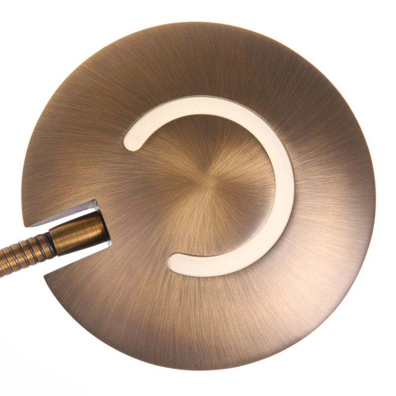 Lámpara de pie de bronce clásica Steinhauer Zenith - Imagen 4